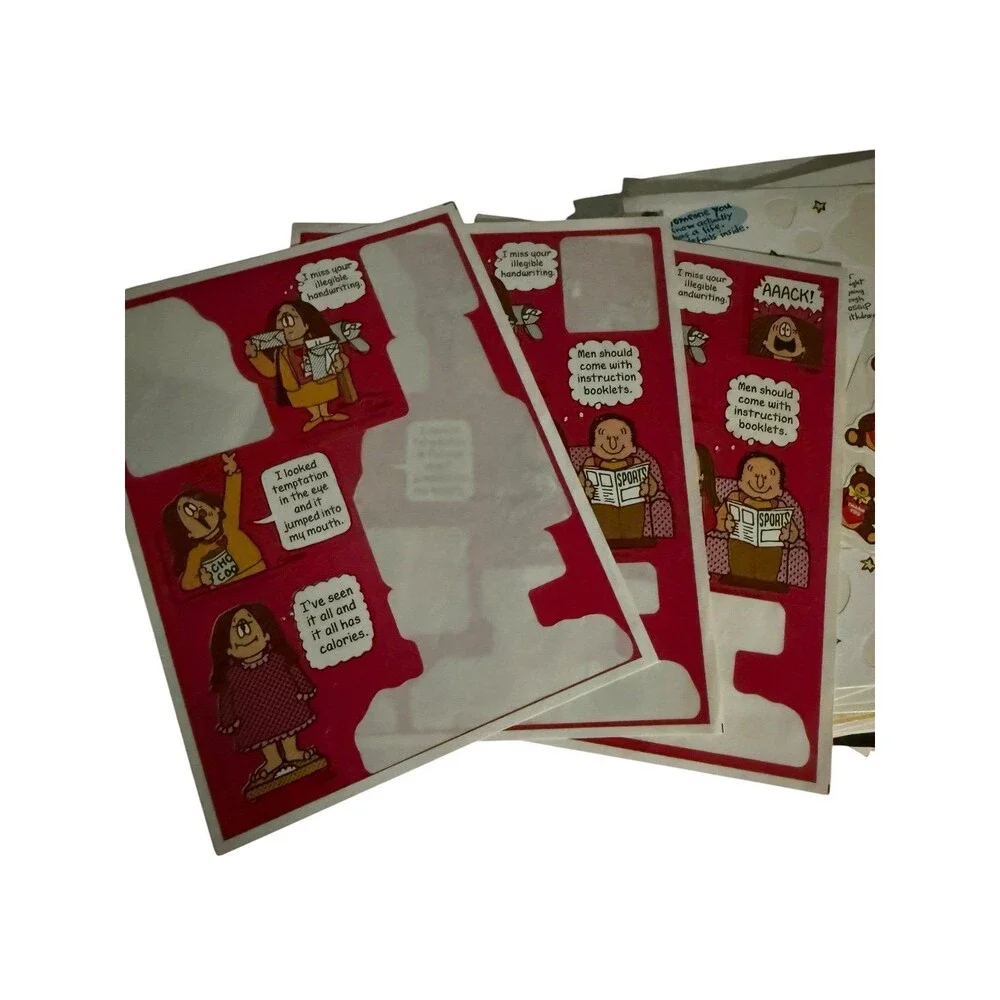Vintage Lot 90s Stickers: Reward Encouragement Vera Mouse Birth Flowers Hallmark
